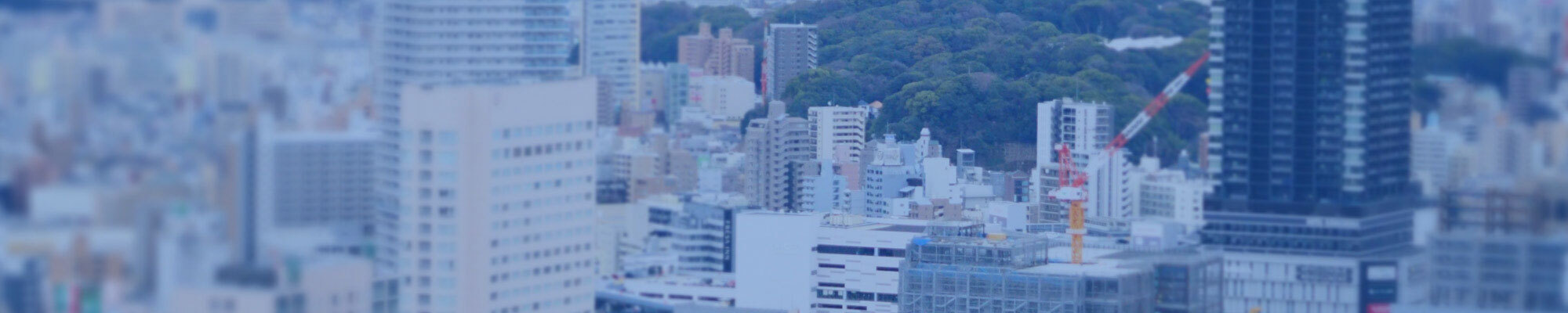 写真：広島市内のビル群