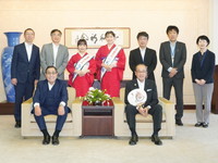 5月22日(木曜日) とうかさん　うちわ姫2025一行