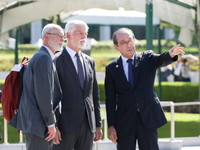 7月23日(水曜日) ペトル・パヴェル　チェコ共和国大統領 広島平和都市記念碑参拝・献花先導