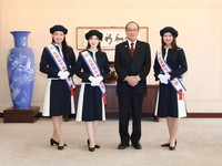 10月27日（月曜日）2025広島観光親善大使一行