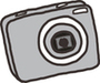 イラスト：デジタルカメラ