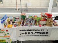写真：集まった食品