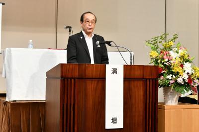 写真：会長挨拶