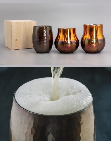 Dochu Copperware Beer Cup: Ikuma