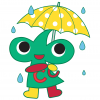 イラスト：雨