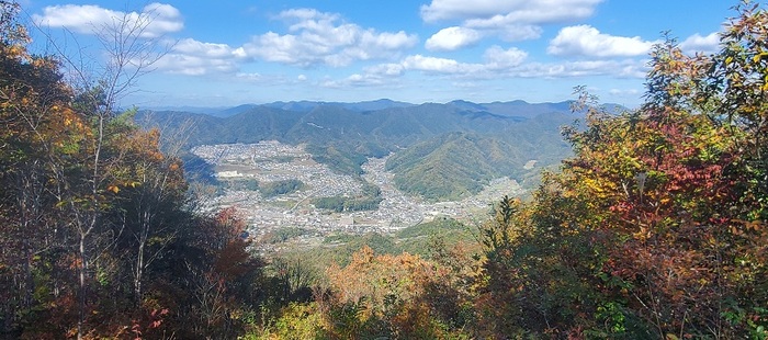 写真：みどり坂方面の景色