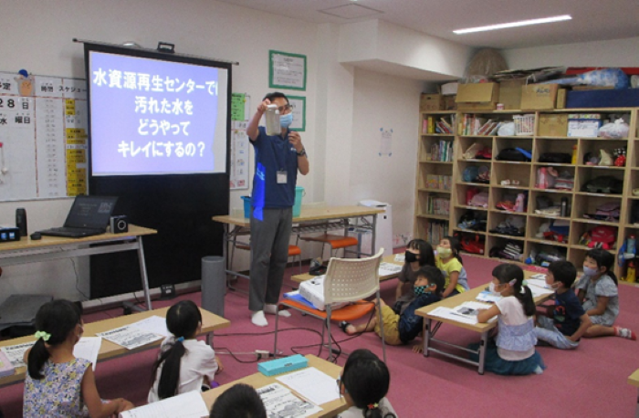 写真：小学生のための下水道出前講座2