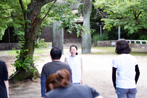 写真：えんがわパークヨガ@比治山公園・ムーアの広場3