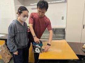 運営用具製作活動の様子