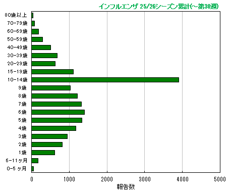 グラフ:今シーズン累計
