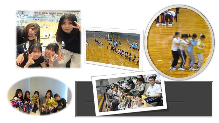 写真：学生　競技　応援