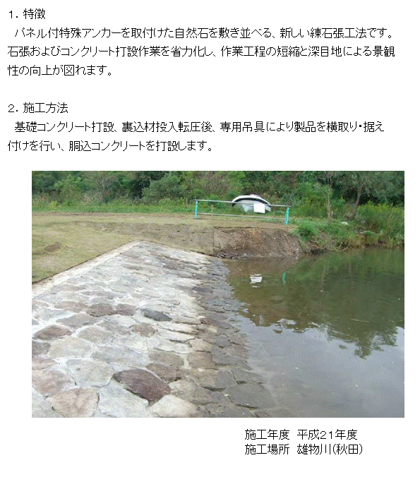写真：製品説明及び製品