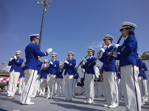 写真：停止演奏の様子です。