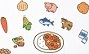 イラスト：食べ物クイズ
