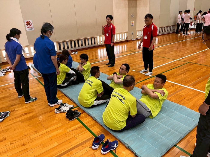 写真：リーダー研修会の様子