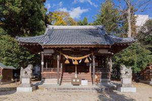 写真：新庄之宮神社・本殿・拝殿