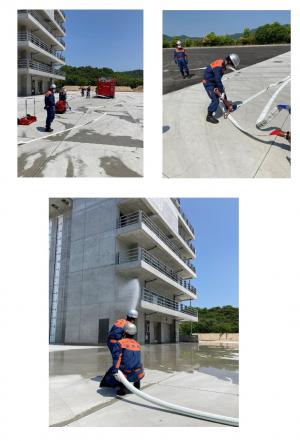 写真：ペア訓練の様子2