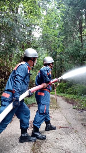 写真：火災防ぎょ訓練の様子4