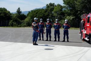 写真：広島市総合防災訓練の様子1