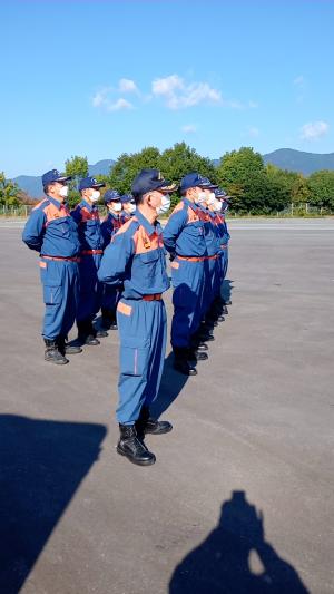 写真：不時想定訓練の様子1