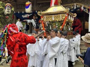 写真：祭りはやし行事の様子3