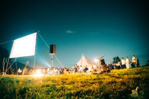 写真:上映時の様子1