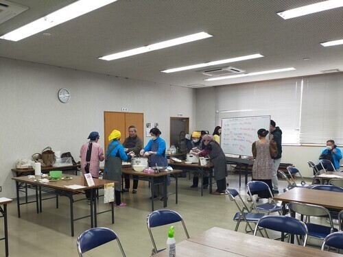 中野東視察時の様子