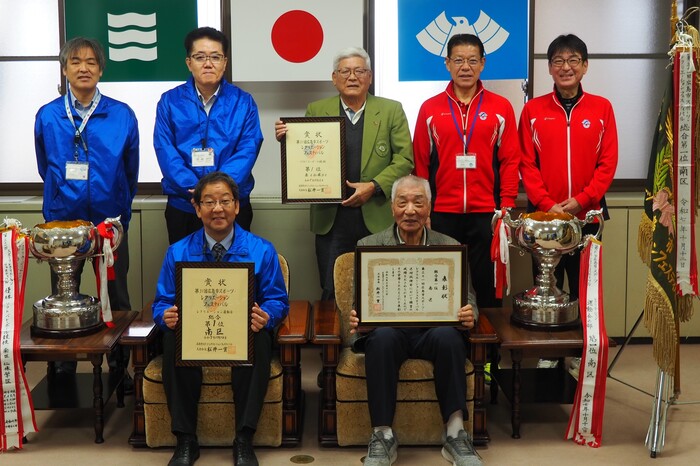 写真:南区役所での集合写真