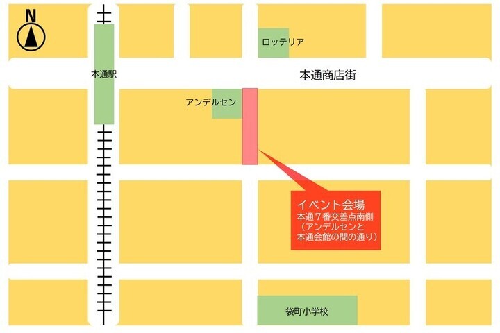 地図：イベント案内図