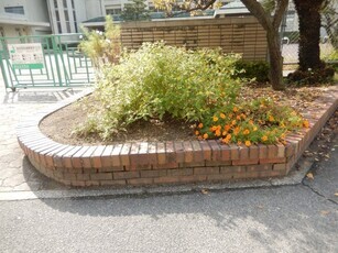城山北中学校の花壇の写真2