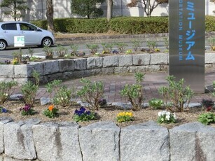 ヌマジ交通ミュージアムの花壇の写真3