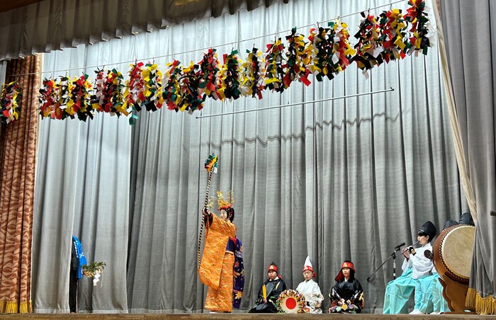 前回の子ども神楽発表会