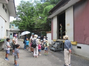 調理場の見学