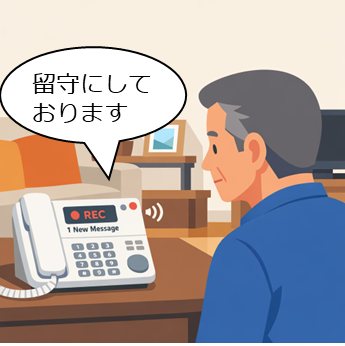 留守番電話