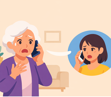 家族などに相談