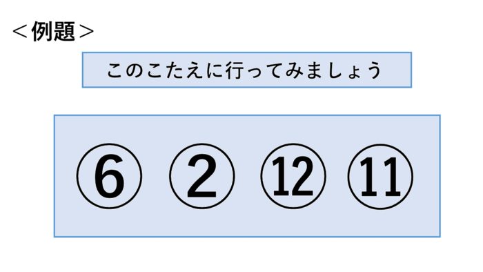 謎解き例題