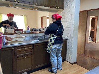 写真：調理風景