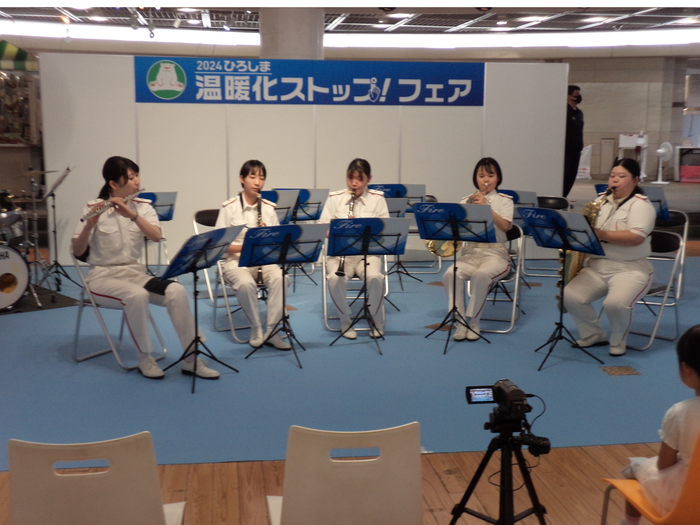 2025ひろしま温暖化ストップ!フェアでの演奏です