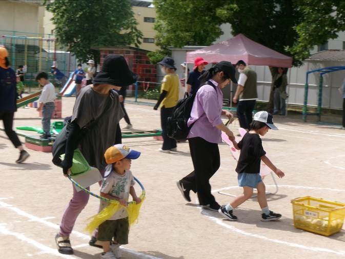 写真：みんなで一緒に