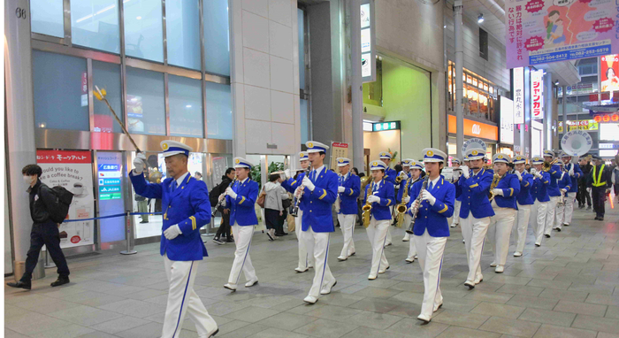 ひろしまドリミネーション2025でのパレードです。