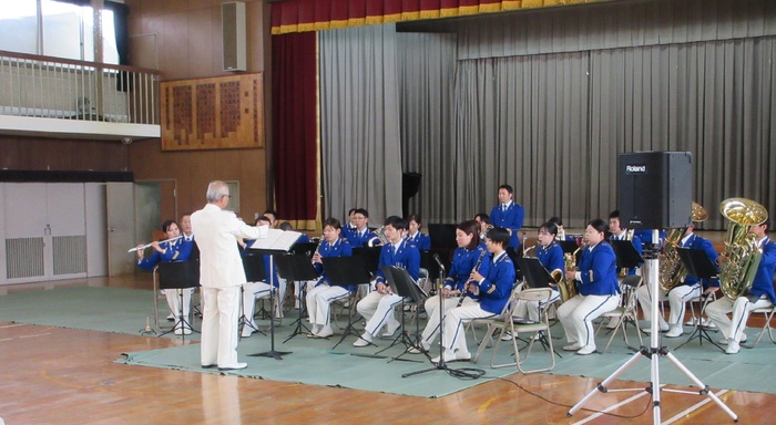 第47回己斐学区防災フェスティバルでの演奏です。