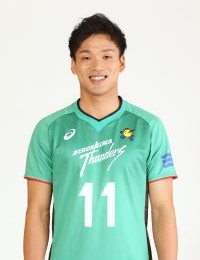 写真:広島サンダーズ 坂下選手