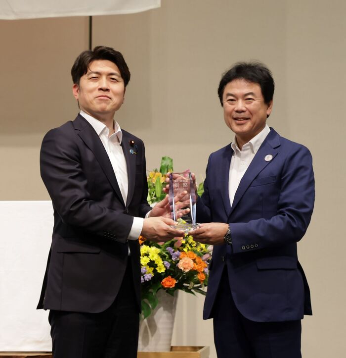 写真：国土交通大臣賞