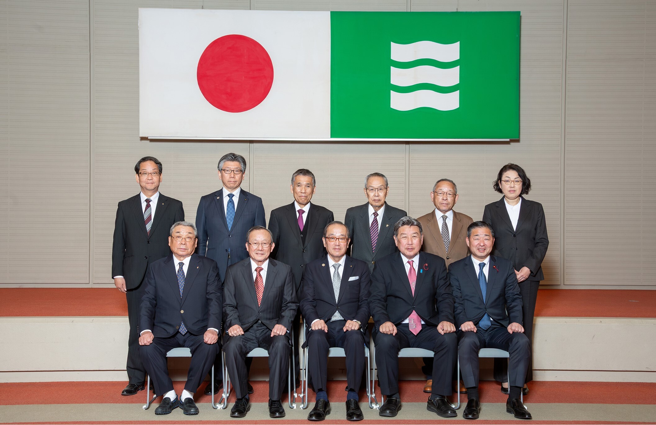 写真：永年勤続表彰写真