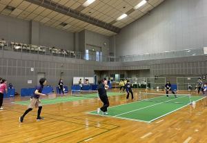 写真:バウンドテニス体験会1