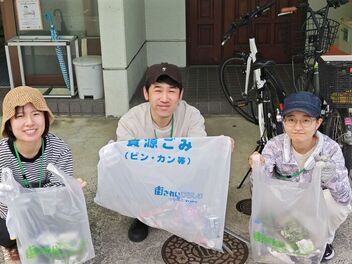 清掃活動に参加された皆様