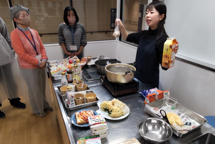 調理ワークショップの様子1