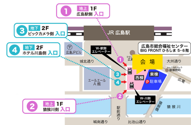 会場案内図