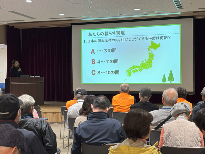 講演会　磯打先生