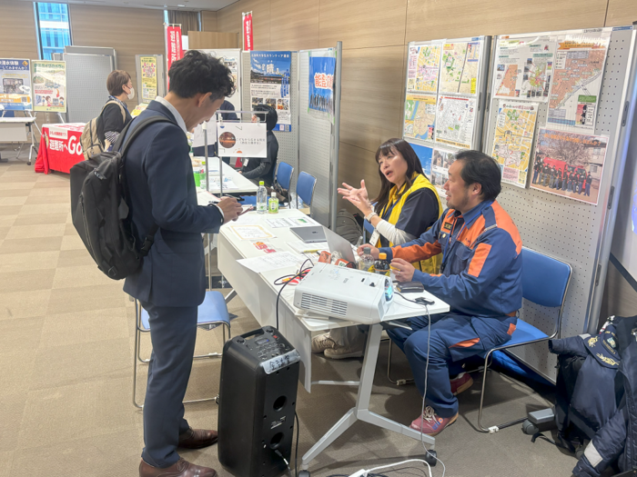 西区三篠学区　出展の様子